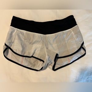 Womens Lululemon Speed Up Shorts Size 6